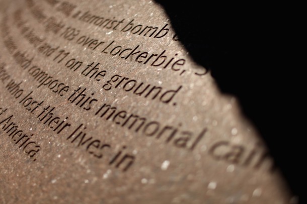 Lockerbie Memorial Cairn At Arlington National Cemetery