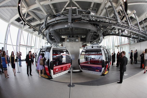 London's Cable Car Opens To The Public