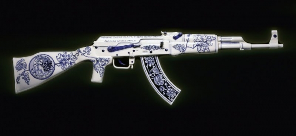 アート・デザイン・音楽 AK AK-47 LOTUS - Obey Giant